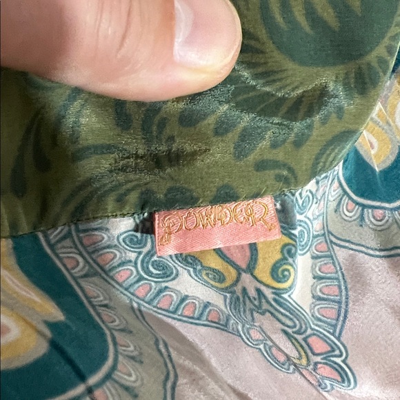 Powder The Folk Art Floral Kimono Jacket, OSFM - Picture 9 of 14